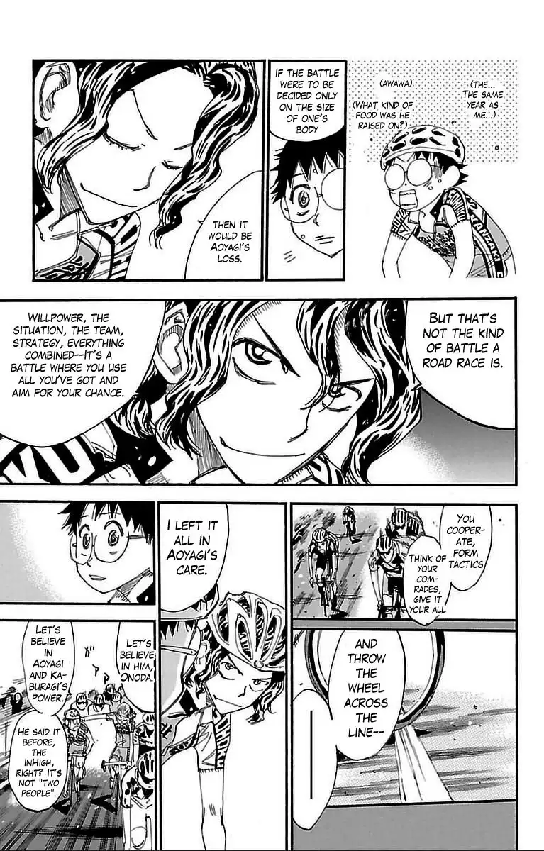 Yowamushi Pedal Chapter 309 13